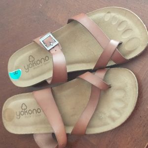 Yokono brown sandals